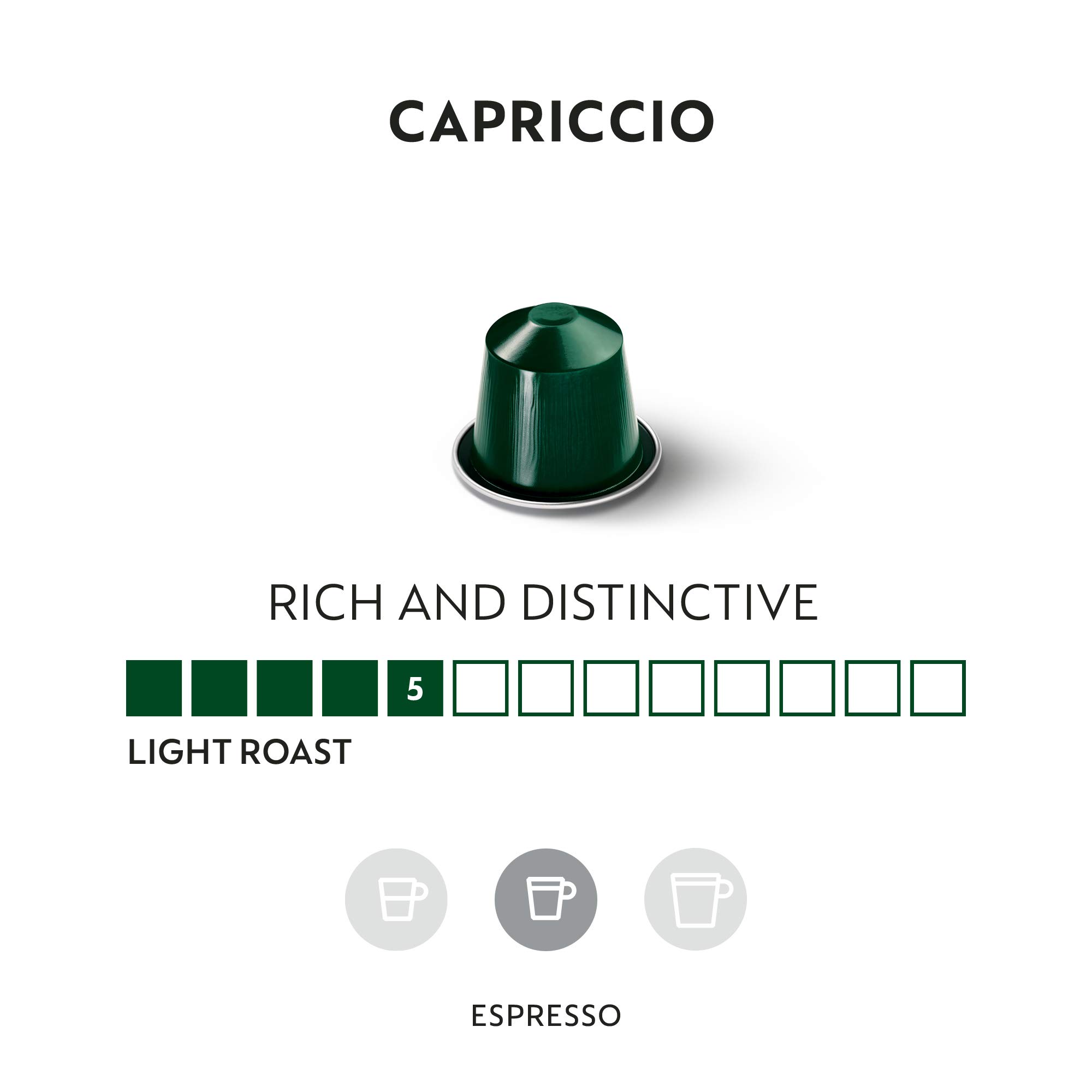 Foto 2 | Cápsulas De Café Nespresso Original Line Capriccio 50 Cápsulas - Venta Internacional.