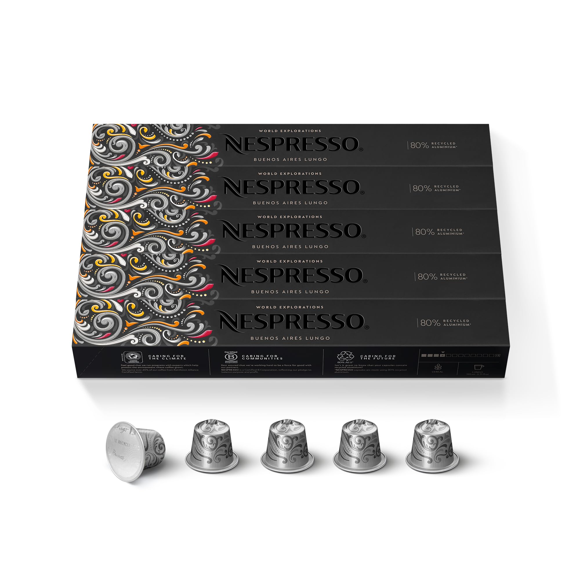Foto 1 | Cápsulas De Café Nespresso Original Buenos Aires Lungo 50 Unidades - Venta Internacional.