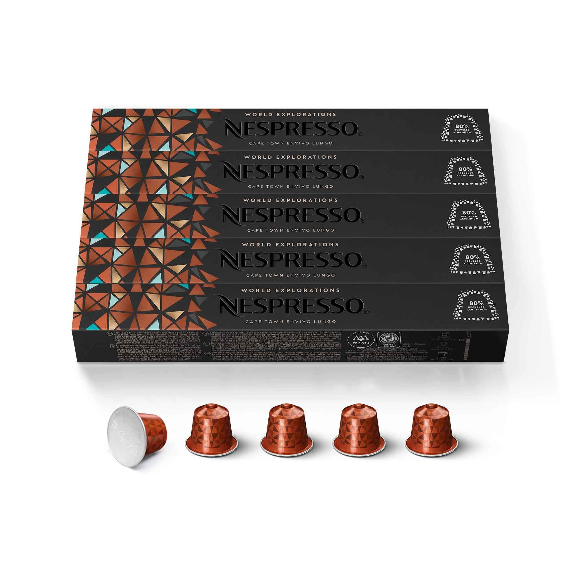 Foto 1 | Cápsulas De Café Nespresso Original Cape Town Envivo Lungo X50 - Venta Internacional.