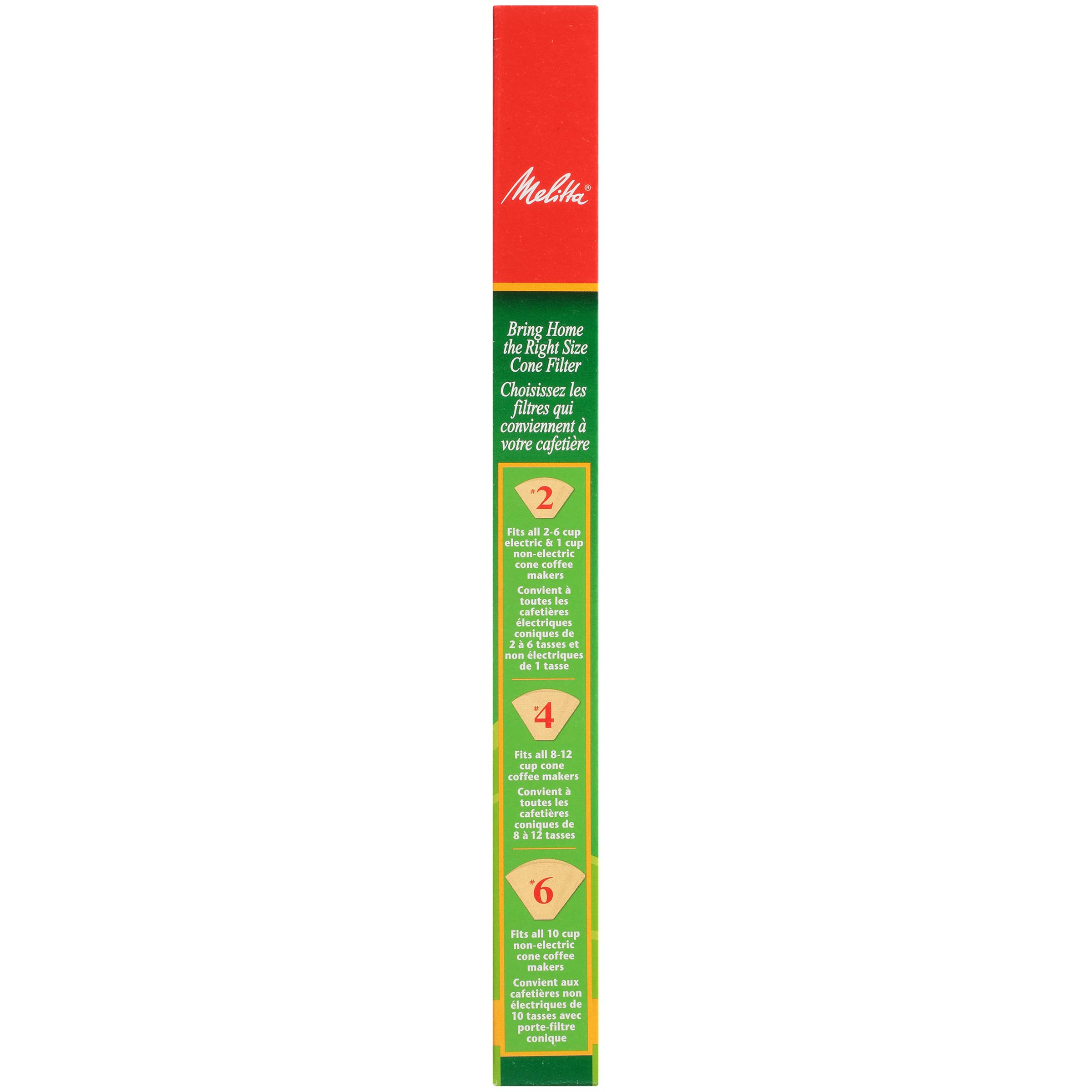 Foto 5 pulgar | Filtros De Café Melitta #6 Cone  40 Unidades (paquete De 12) - Venta Internacional.