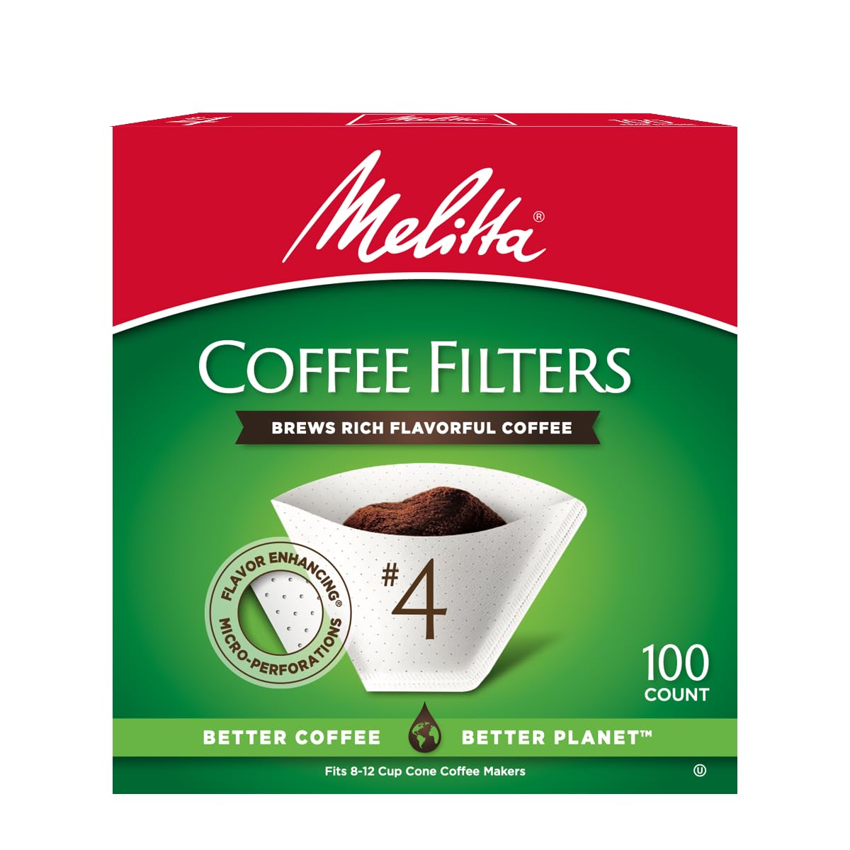 Foto 2 pulgar | Filtros De Café Melitta #4 Cone 600 En Total (paquete De 6) - Venta Internacional.