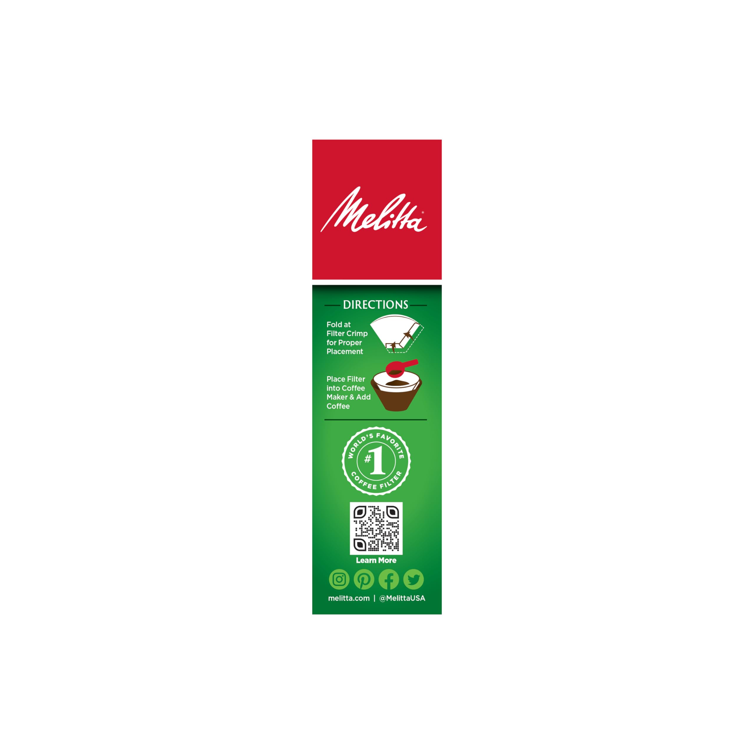 Foto 3 pulgar | Filtros De Café Melitta #4 Cone 600 En Total (paquete De 6) - Venta Internacional.