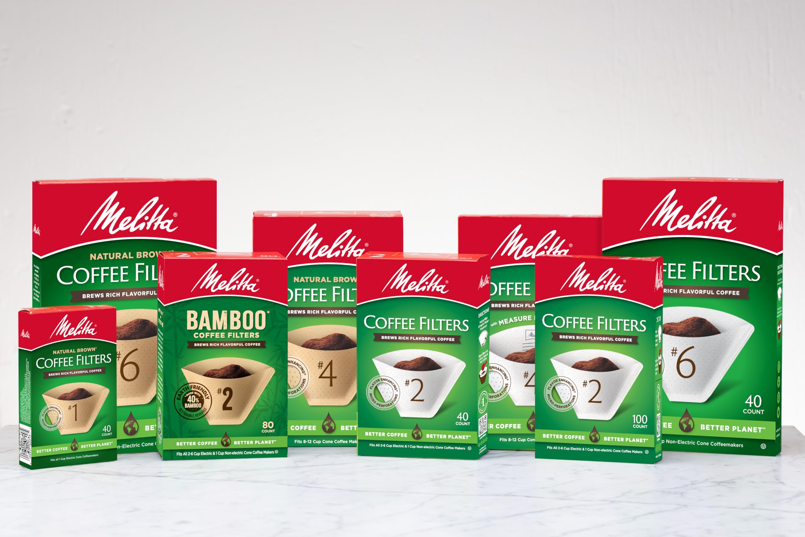 Foto 6 | Filtros De Café Melitta #4 Cone 600 En Total (paquete De 6) - Venta Internacional.