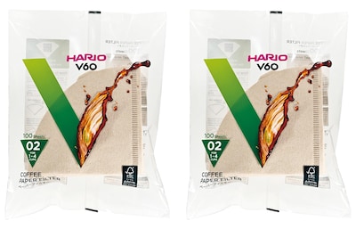 Foto 1 | Filtro De Papel Hario Vcf-02-100m Para V60 1-4 Tazas 200 Hojas - Venta Internacional.