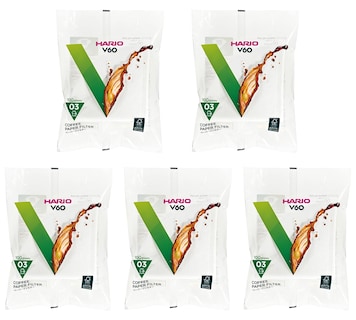 Foto 1 | Filtro De Papel Hario Vcf-03-100w Para V60 1-6 Tazas 500 Hojas - Venta Internacional.