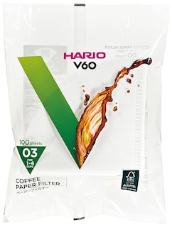 Foto 2 | Filtro De Papel Hario Vcf-03-100w Para V60 1-6 Tazas 500 Hojas - Venta Internacional.