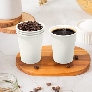 Foto 4 | Tazas De Café Dealusy De Papel Apto Para Alimentos 8 Onzas 100 Unidades Sin Fugas - Venta Internacional.