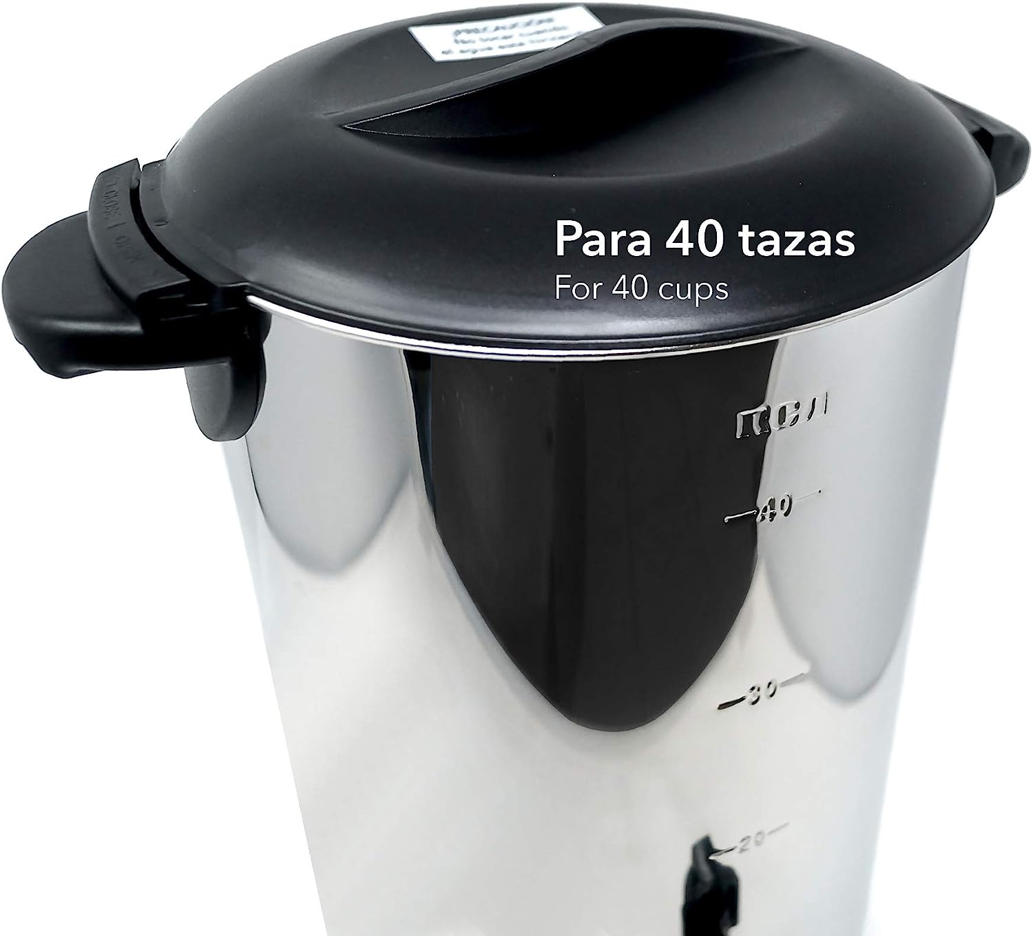 Foto 5 | Cafetera Percoladora Rca Rc-6l Rca de Acero Inoxidable para 40 Tazas