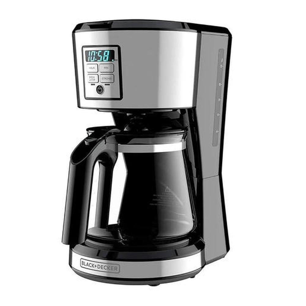 Foto 1 | Cafetera Black+Decker Cm1231s 12 Tazas Plata