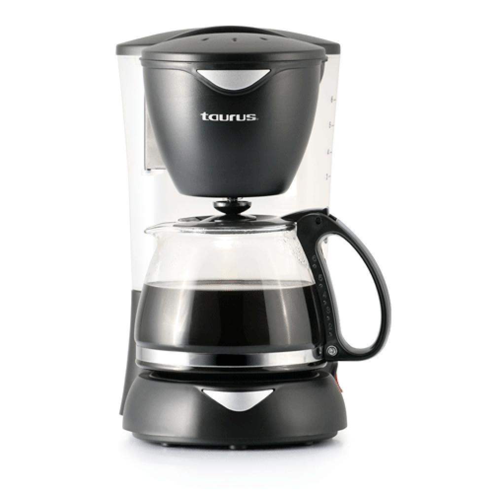 Cafetera Taurus Coffeemax Negra para 6 Tazas