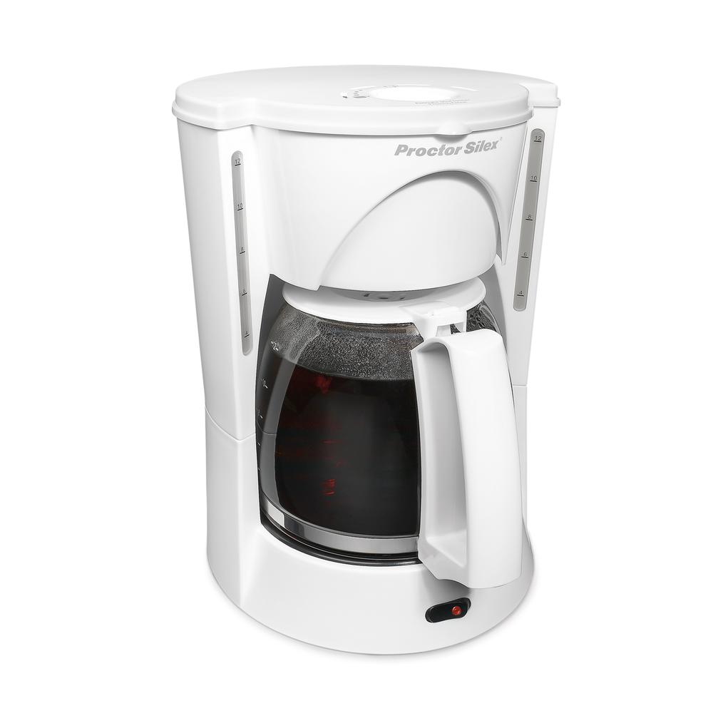 Foto 1 | Cafetera Proctor Silex 48521 color Blanco 12 Tazas de Goteo