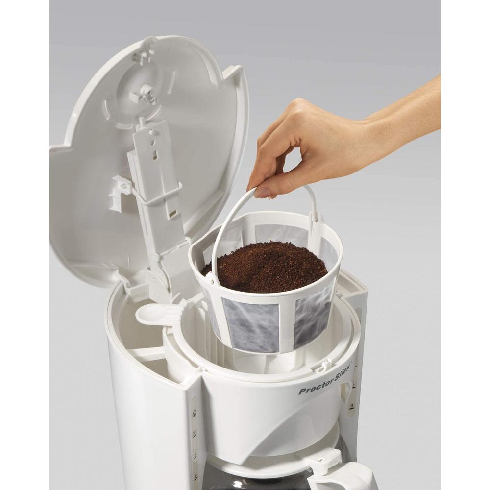 Foto 3 pulgar | Cafetera Proctor Silex 48521 color Blanco 12 Tazas de Goteo