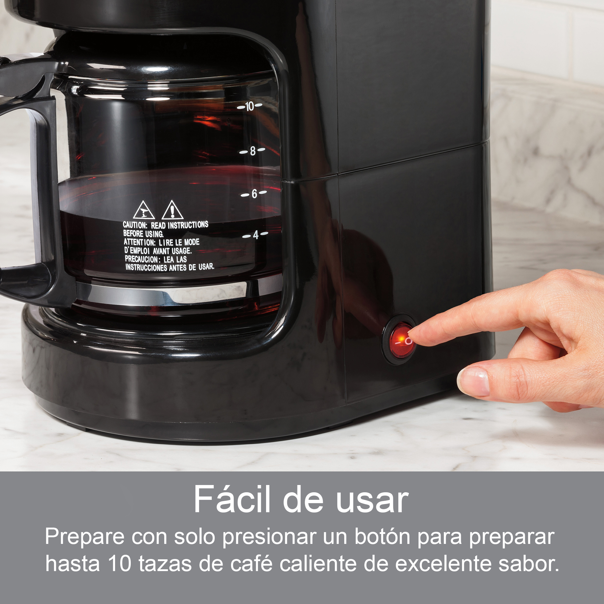 Foto 6 | Cafetera Proctor Silex 48351ps Negra 10 Tazas