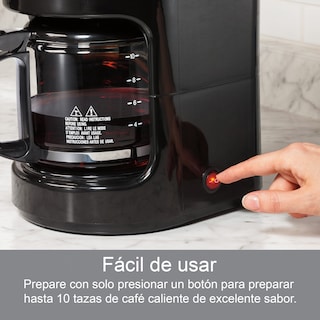Foto 6 | Cafetera Proctor Silex 48351ps Negra 10 Tazas