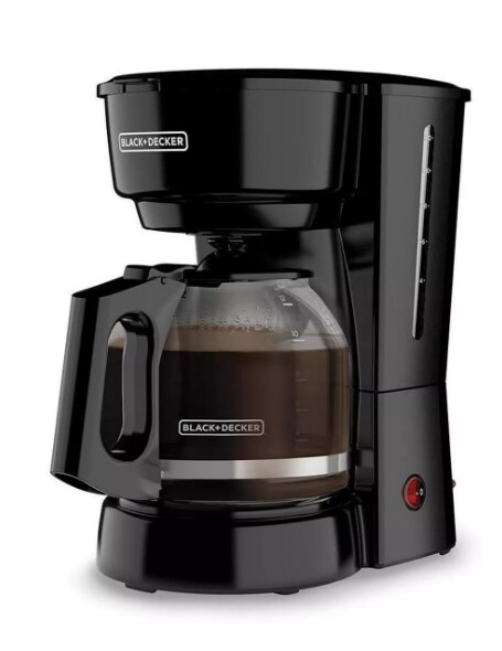 Cafetera Black And Decker Cm0915bkla Basica 12 Tazas Negro $1,122