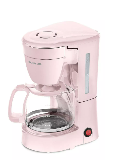 Foto 3 pulgar | Cafetera Taurus Coffeemax6 Ribbon color Rosa 650W