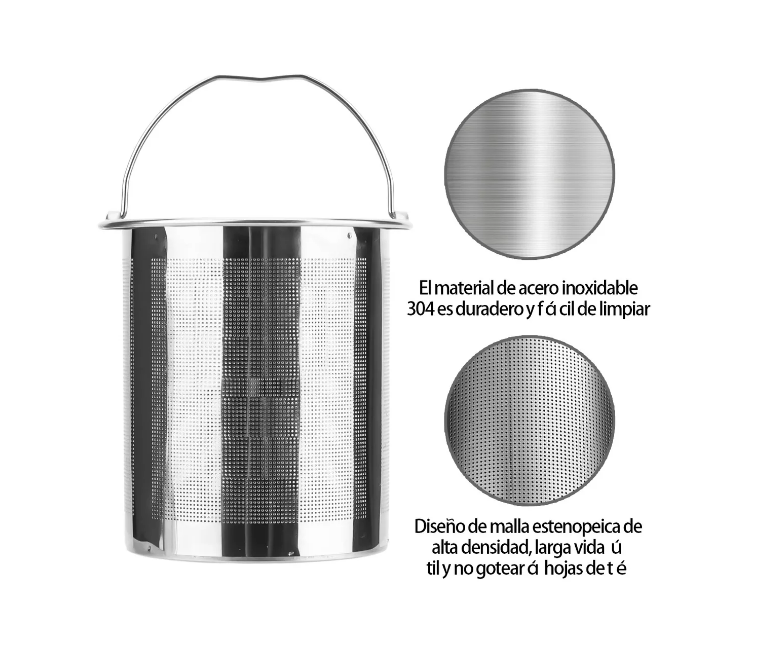 Foto 3 | Tetera Mágica Vidrio Infusiones Té 600ml Wünd