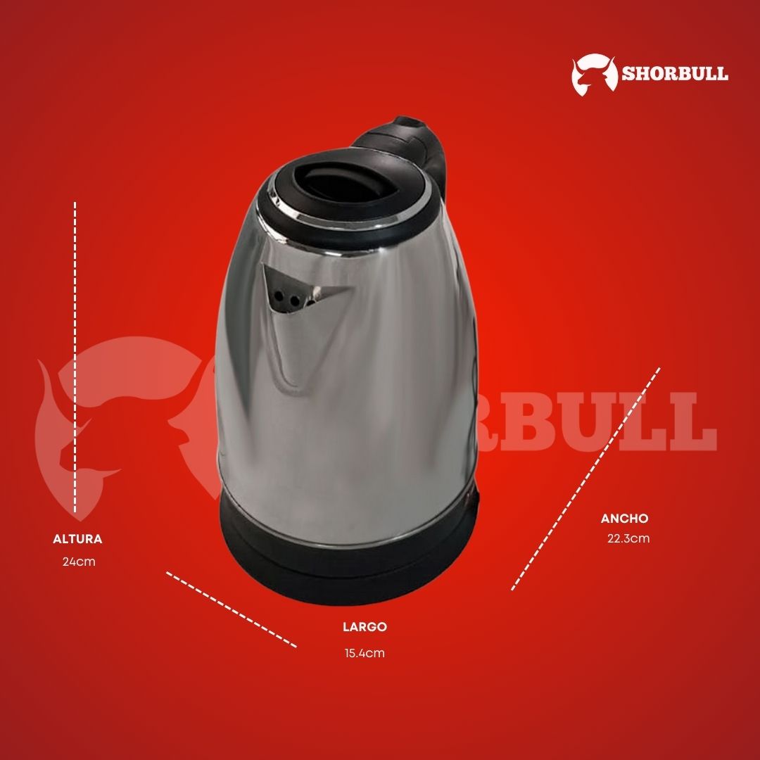 Foto 4 | Tetera Eléctrica 2 l Shorbull