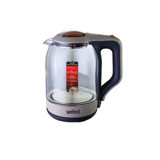 Foto 1 | Hervidor De Agua De Vidrio Templado 1.8l 1000w Con Anillo De Luz - Venta Internacional.
