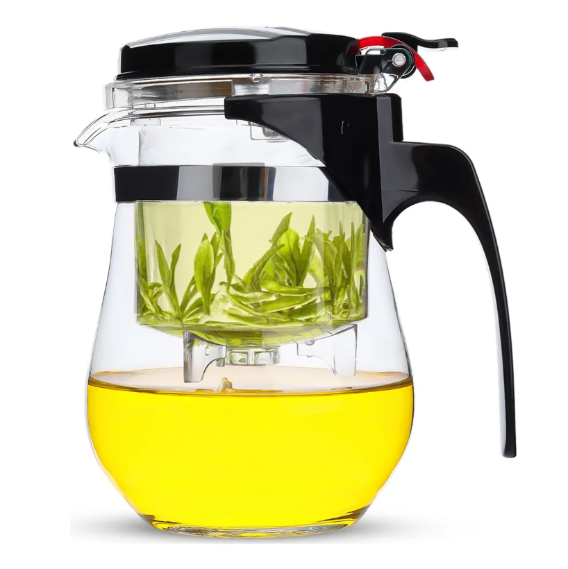Foto 1 | Tetera Xtellar De Vidrio Para Infusiones Color Transparente
