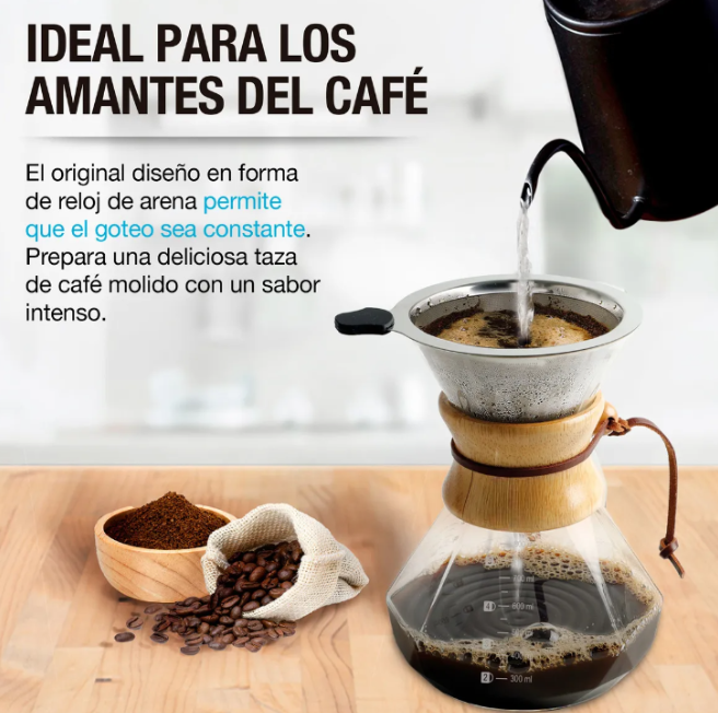 Foto 4 pulgar | Cafetera Artesanal Xtellar