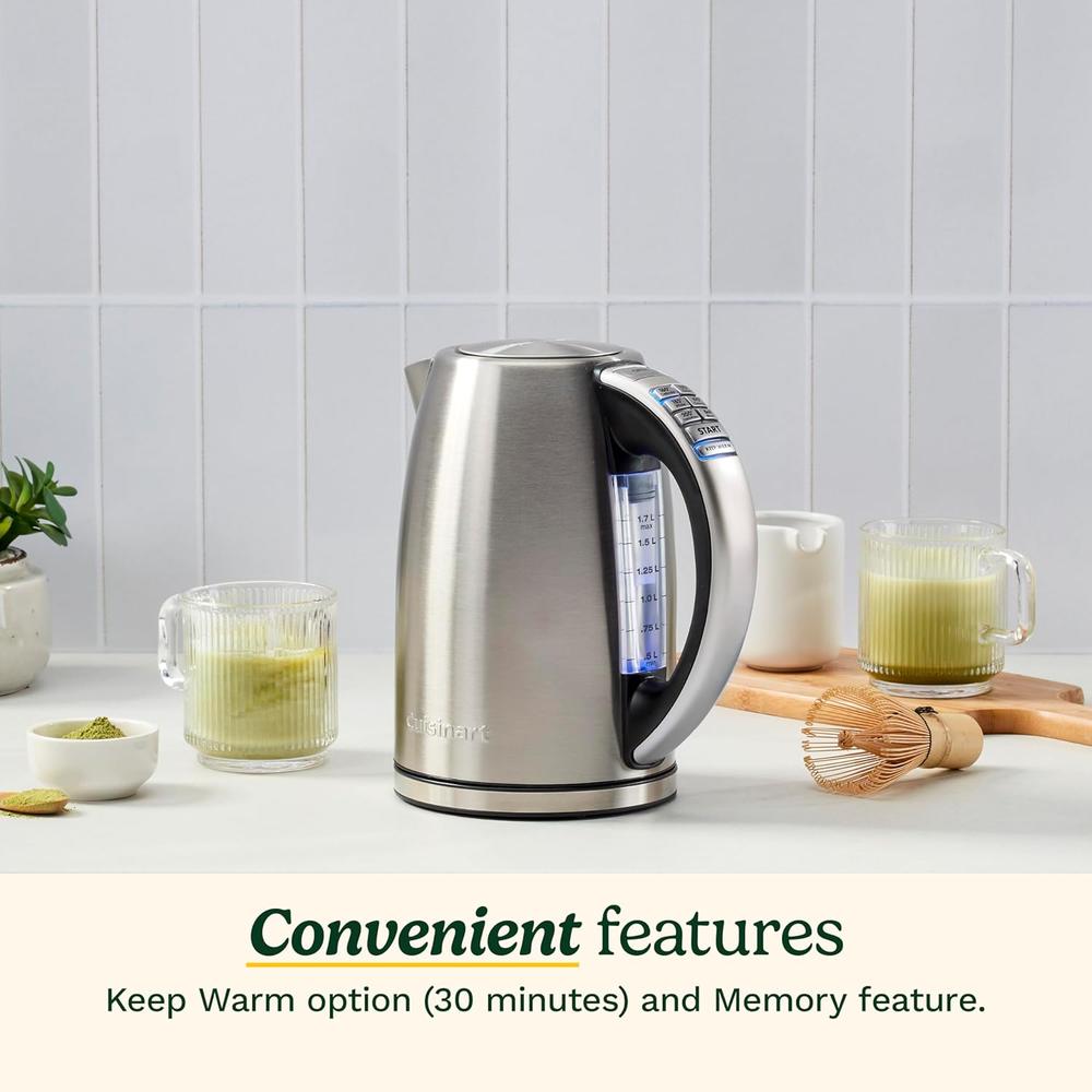 Foto 4 pulgar | Tetera Eléctrica Cuisinart 1.7 L