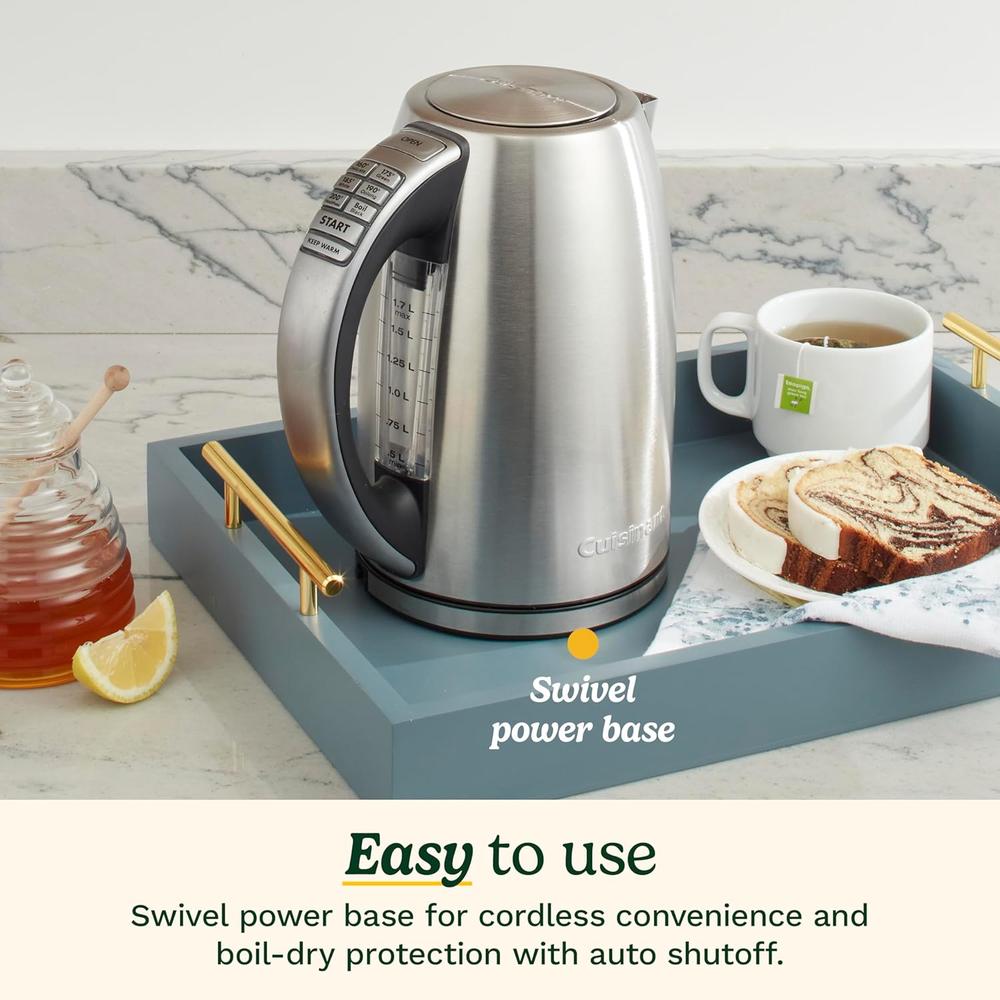 Foto 5 pulgar | Tetera Eléctrica Cuisinart 1.7 L