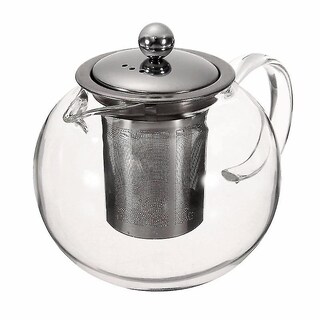 Foto 3 | Hervidor Eléctrico De Vidrio Resistente Al Calor De 650 Ml Con Infusor De Té - Venta Internacional.