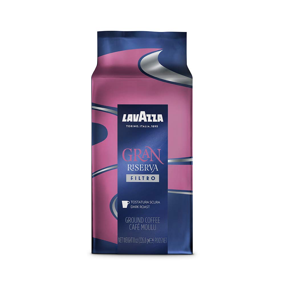 Foto 2 pulgar | Café Molido Lavazza Gran Riserva Filtro Dark Roast 250 Ml - Venta Internacional.