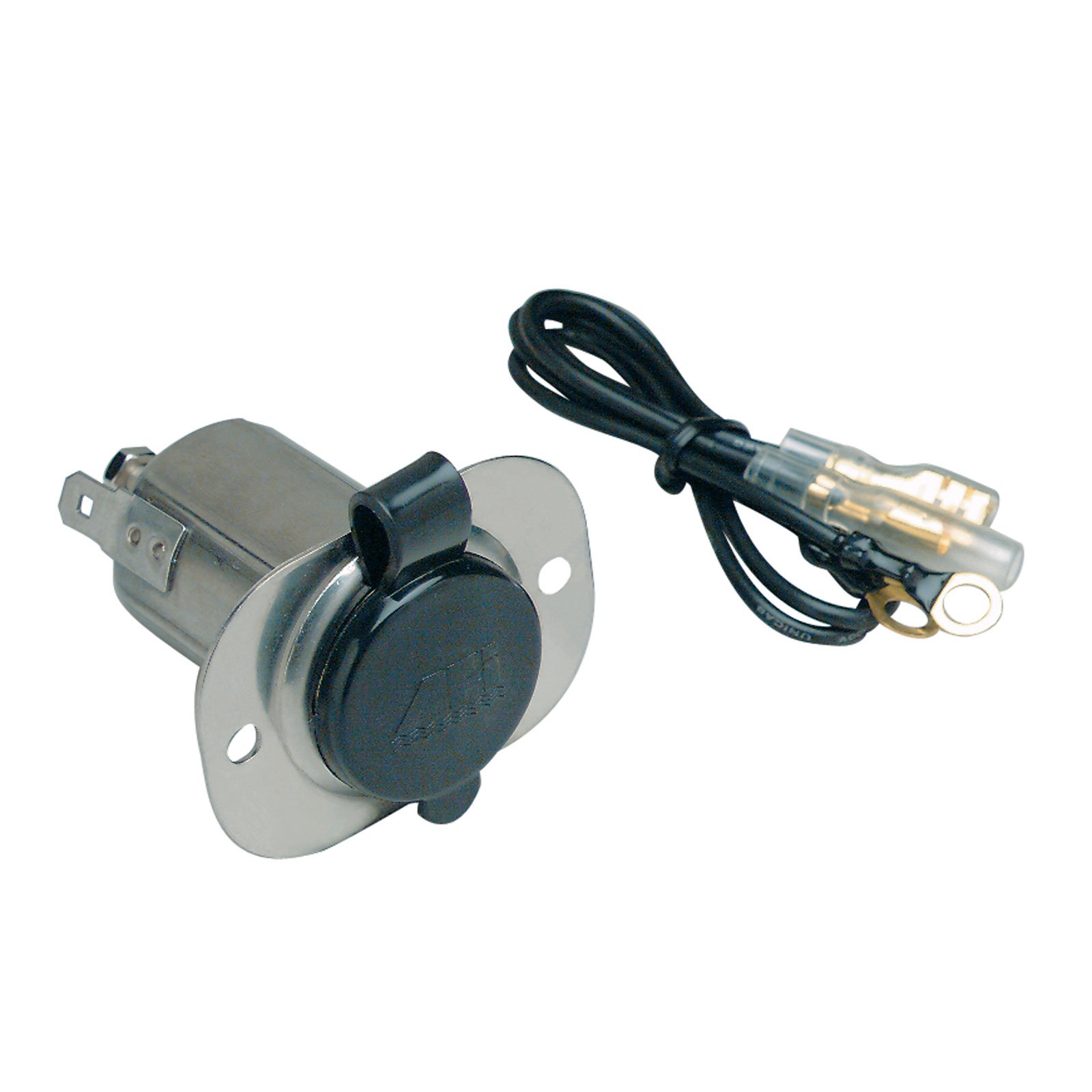 Foto 2 pulgar | Receptáculo Marinco 20036 12 V De Acero Inoxidable Con Tapa - Venta Internacional.