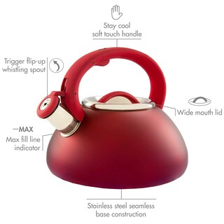Foto 2 | Hervidor De Agua Caliente Primula Avalon De 2,5 L De Acero Inoxidable De Ebullición Rápida - Venta Internacional.