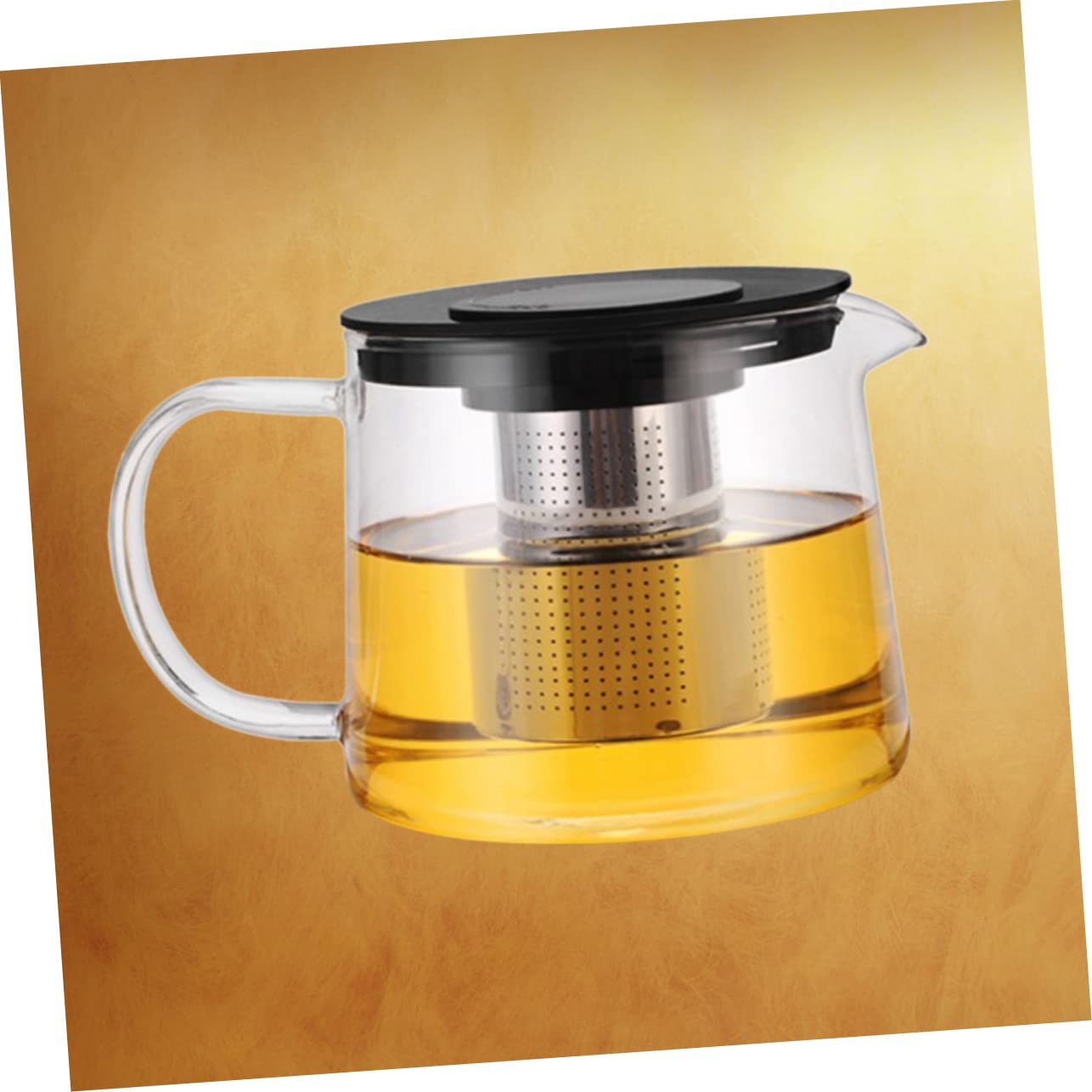 Foto 4 pulgar | Tetera De Cristal Feltechelectr Kungfu, Resistente Al Calor, 1500 Ml - Venta Internacional.