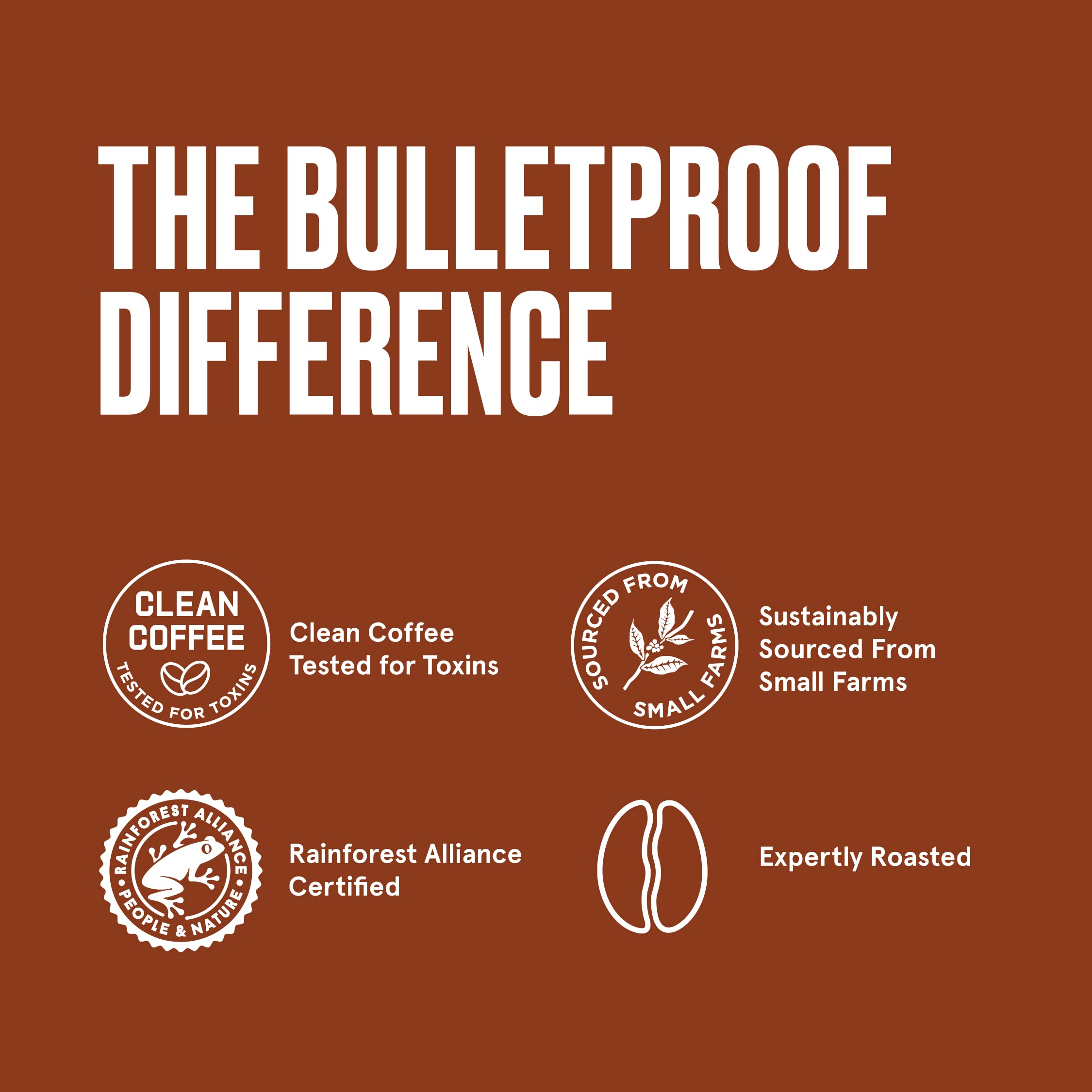 Foto 5 pulgar | Café Bulletproof Original, Tostado Medio, 340 Ml, 100% Arábica - Venta Internacional.
