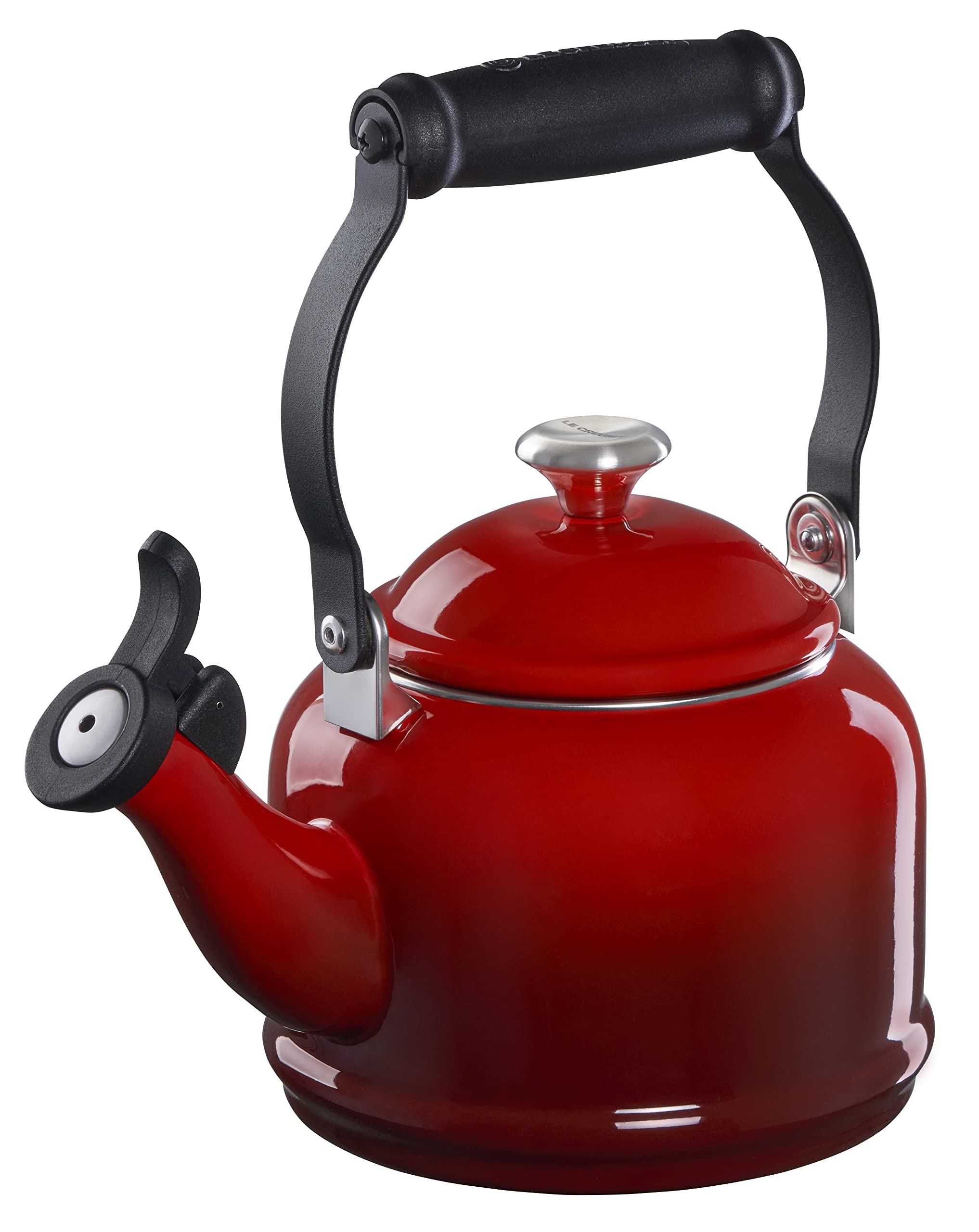 Foto 2 pulgar | Tetera Le Creuset Esmaltada Sobre Acero Demi, 1,25 L, Color Cereza - Venta Internacional.