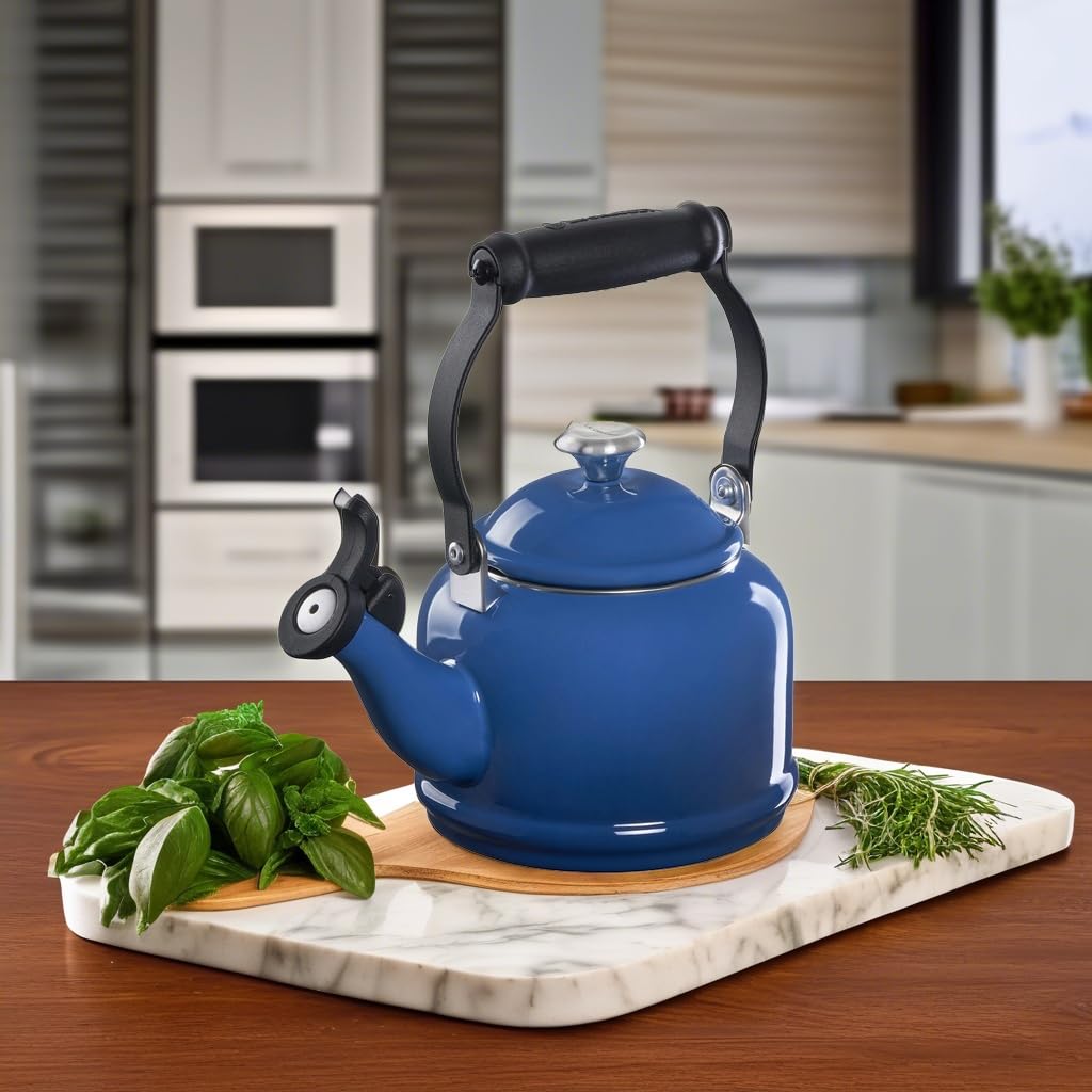 Foto 5 pulgar | Tetera Le Creuset Esmalte On Steel Demi 1,25 L Marseille - Venta Internacional.
