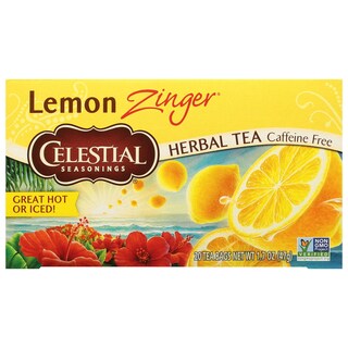Foto 1 | Herbal Tea Celestial Seasonings Lemon Zinger, 20 Bolsitas De Té - Venta Internacional.