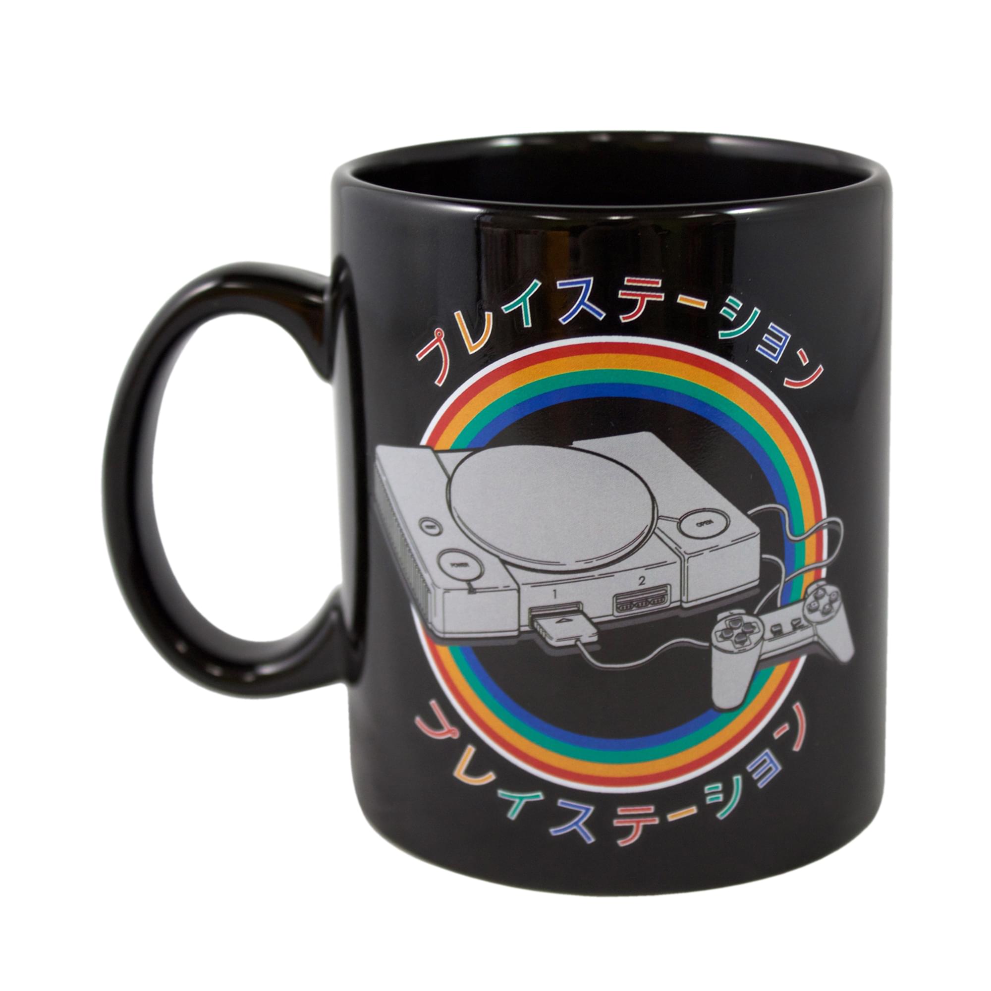 Foto 2 pulgar | Taza De Café Just Funky Playstation Kanji  590 Ml - Venta Internacional.