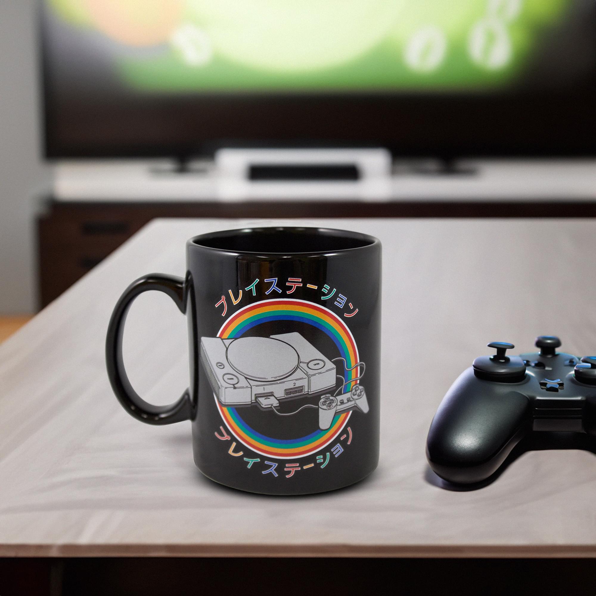 Foto 5 pulgar | Taza De Café Just Funky Playstation Kanji  590 Ml - Venta Internacional.