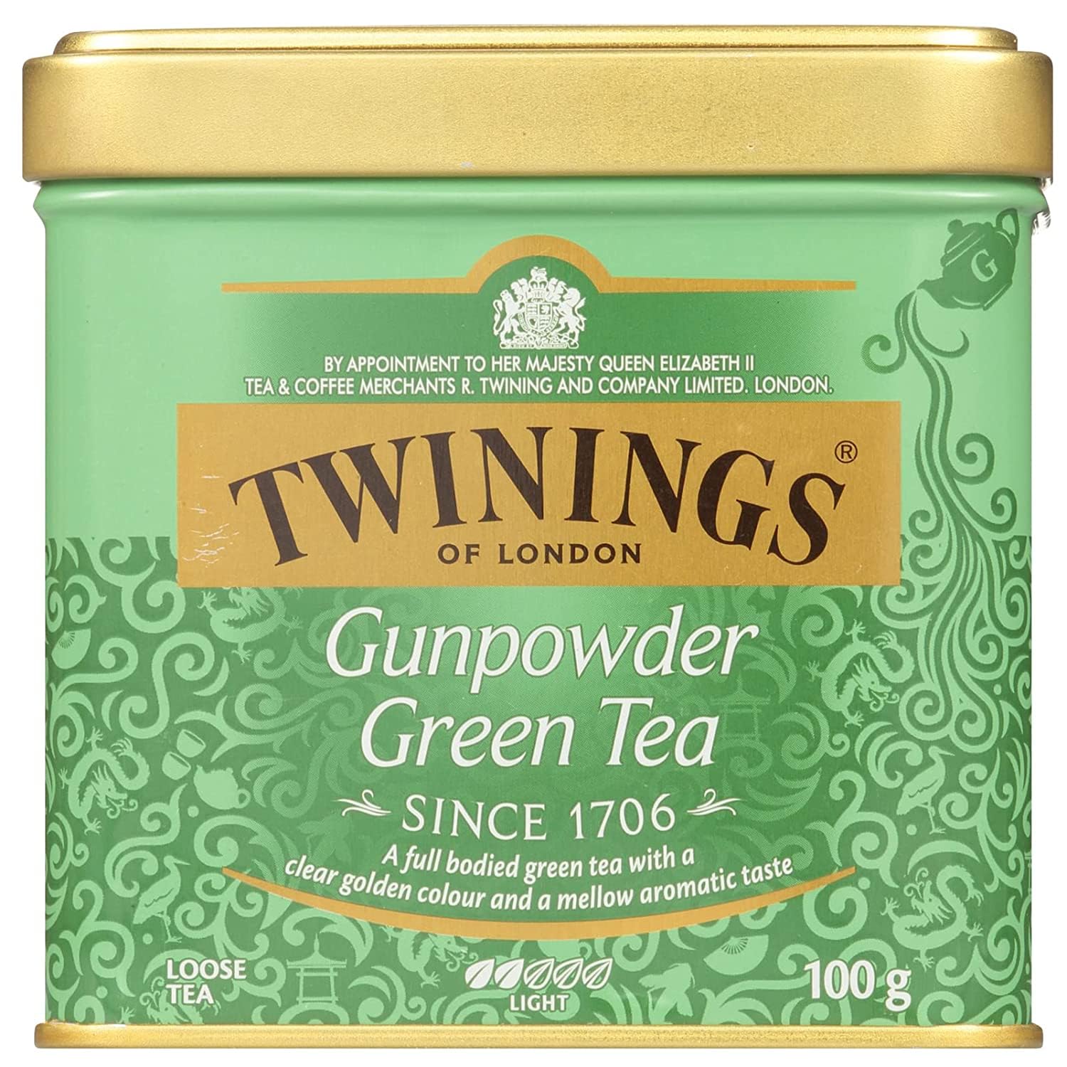Foto 2 pulgar | Lata De Pólvora Suelta De Té Verde Twinings De 100 G - Venta Internacional.