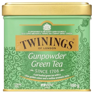 Foto 1 | Lata De Pólvora Suelta De Té Verde Twinings De 100 G - Venta Internacional.