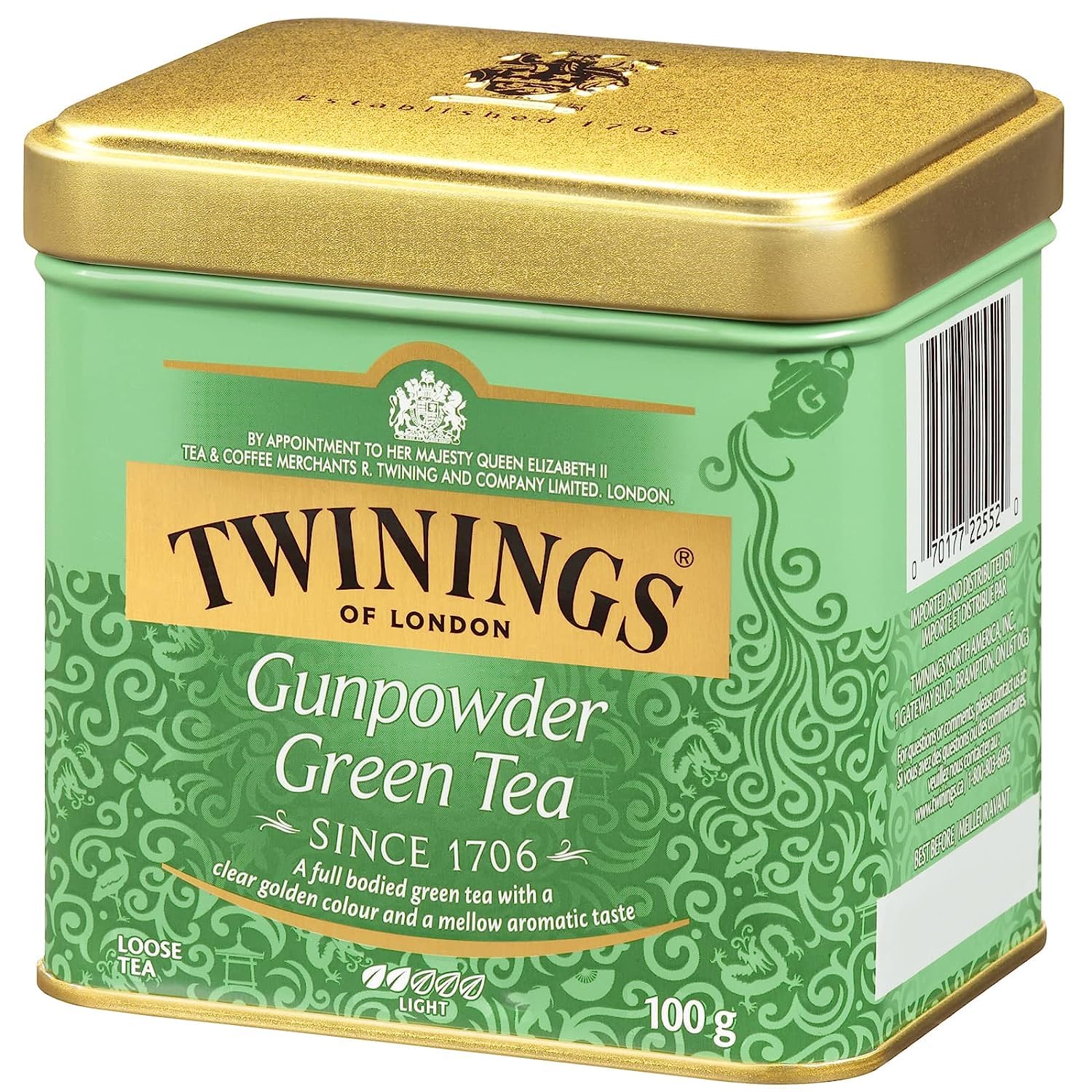 Foto 3 pulgar | Lata De Pólvora Suelta De Té Verde Twinings De 100 G - Venta Internacional.