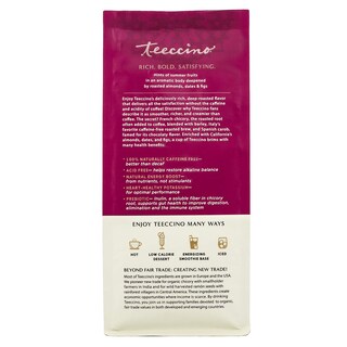 Foto 3 | Coffee Alternative Teeccino Amaretto Y Achicoria 330 Ml 6 Unidades - Venta Internacional.