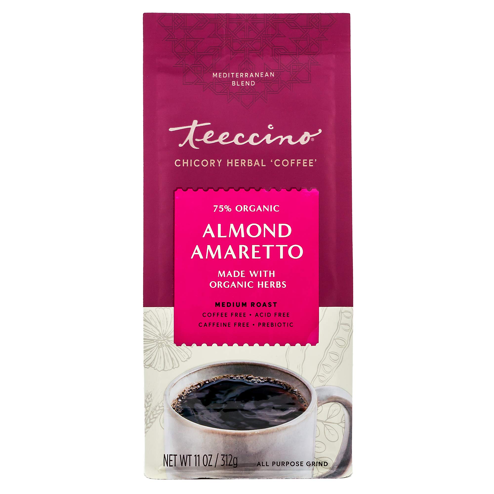 Foto 6 pulgar | Coffee Alternative Teeccino  Amaretto Y Achicoria  330 Ml  6 Unidades - Venta Internacional.