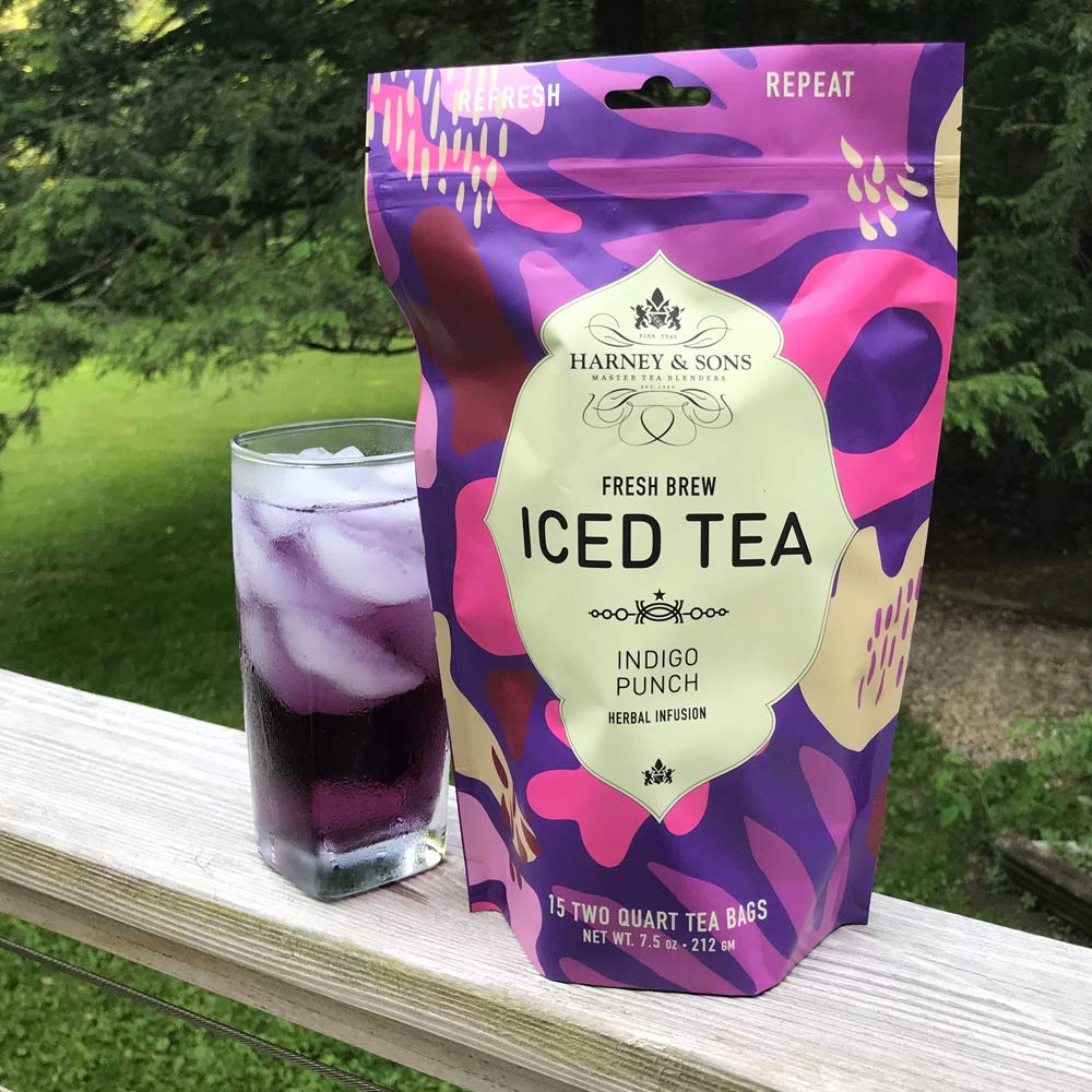 Foto 4 pulgar | Té Helado Harney & Sons Indigo Punch Herbal  15 Bolsitas - Venta Internacional.
