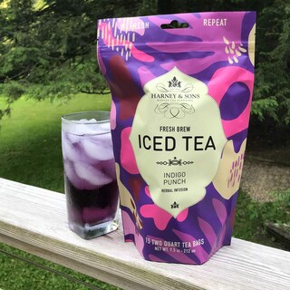Foto 3 | Té Helado Harney & Sons Indigo Punch Herbal 15 Bolsitas - Venta Internacional.