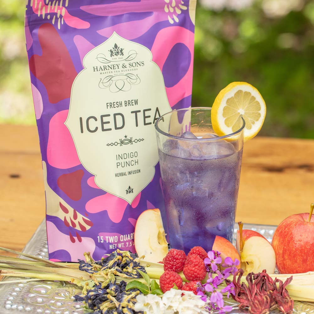 Foto 4 | Té Helado Harney & Sons Indigo Punch Herbal  15 Bolsitas - Venta Internacional.
