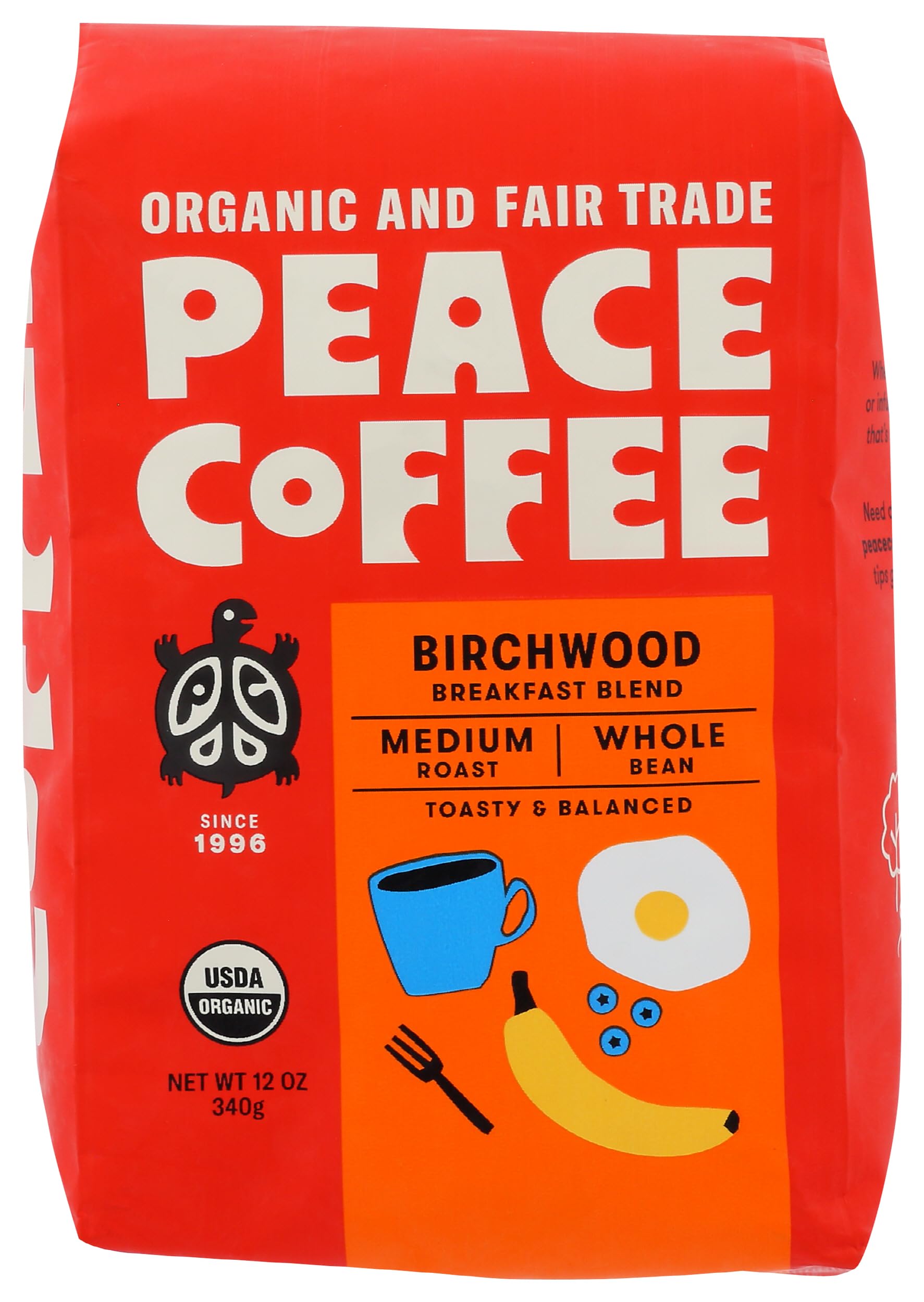 Foto 2 pulgar | Coffee Peace Coffee  Mezcla Orgánica De Madera De Abedul  Grano Entero  350 Ml - Venta Internacional.
