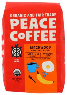 Foto 1 | Coffee Peace Coffee Mezcla Orgánica De Madera De Abedul Grano Entero 350 Ml - Venta Internacional.