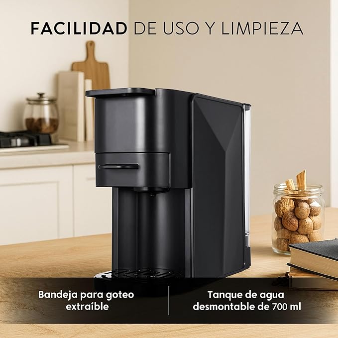 Foto 4 | Cafetera Multicápsula 700ml: Nespresso  Dolce Gusto Y Molido