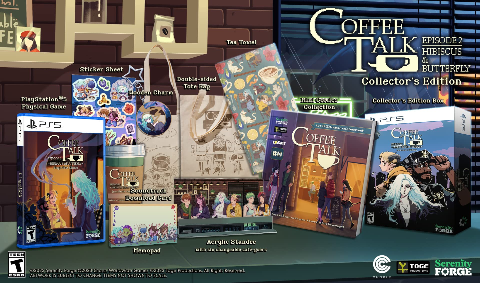 Foto 2 | Videojuego Coffee Talk Episodio 2: Hibiscus & Butterfly Ce Ps5 - Venta Internacional.